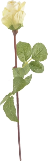 Umetna vrtnica svetlo rumena 51 cm