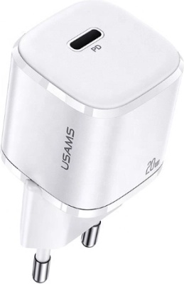 Omrežni polnilec 20 W USB‑C PD 3.0 bel