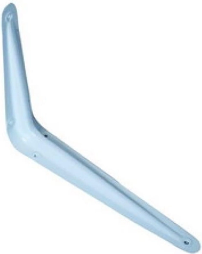 Beli nosilec za police 300 × 250 mm – 2 kosa