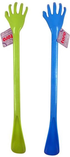 Plastična obuvna žlica z praskalom TORO 49 cm