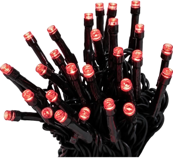 Retlux Christmas LED String Lights, 150 Red Lights