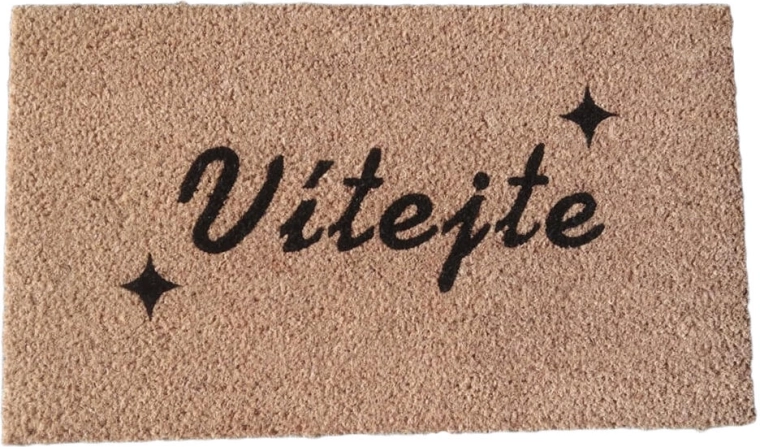 Predpražnik iz kokosovih vlaken in PVC 35 × 60 cm Dobrodošli