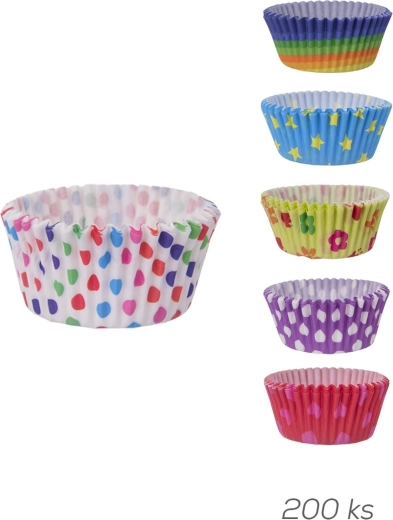 Orion Paper Mini Muffin Cups 4 cm - 200 pcs