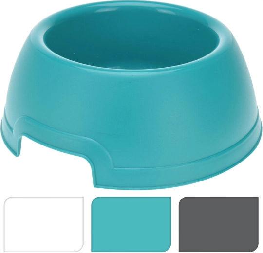 Nedrseča skleda za hišne ljubljenčke 21 cm – mešanica barv