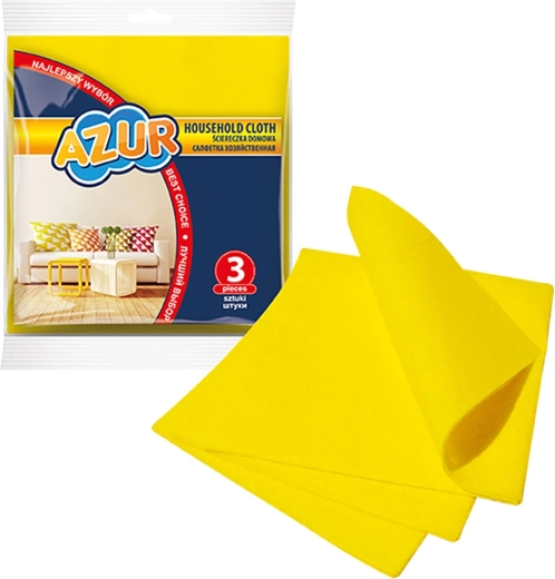Krpice AZUR iz viskoze 35 × 30 cm, 3 kosi