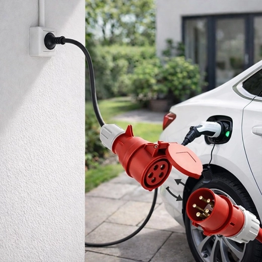 Varna obremenitev 16 A / 3,5 kW za mobilne EV polnilnike