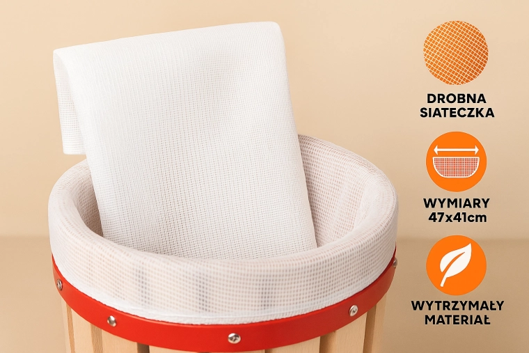 Filtrirna vrečka za stiskalnice za sadje 12 l FP12