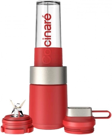 cocinare gopower elite namizni mešalnik s prenosnim shakerjem 600 ml, rdeč
