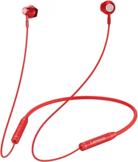 Brezžične slušalke Lenovo HE06 rdeča