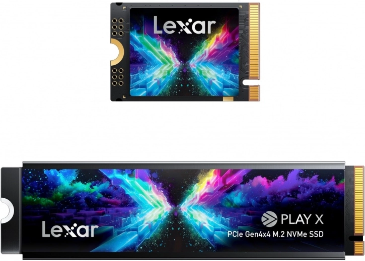 Lexar PLAY X 512GB internal SSD M.2 NVMe PCIe 4.0 with 2280 adapter