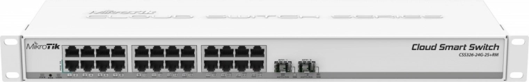 MikroTik Cloud Smart Switch 24 vrat s 2 SFP+