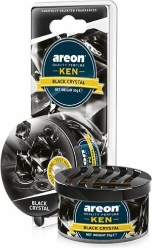 Areon Ken Black Crystal osvežilec zraka za avto 35 g (blister)