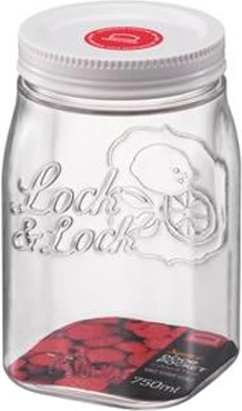 Posoda za živila LOCK&LOCK Square 750 ml z navojnim pokrovčkom