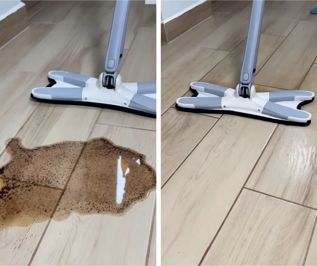 Širok doseg in prilagodljiva vrtljiva glava