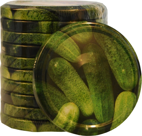 Pokrovček Twist 82 z okrasjem kumar, 10 kos