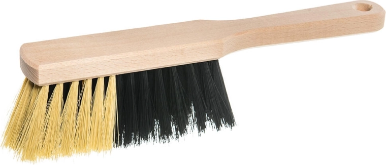 Ročna metlica iz nelakiranega lesa z vlakni Polymex