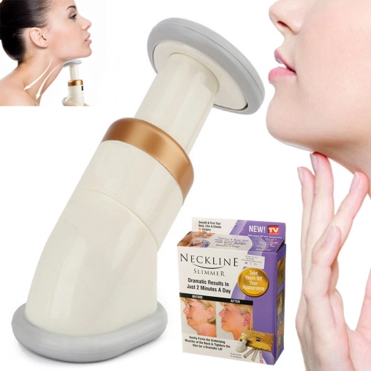 Masažni pripomoček za učvrstitev vratu in zmanjšanje podbradka NECKLINE SLIMMER