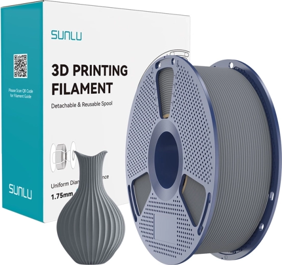 Filament SUNLU PLA Classic siva 1,75 mm 1 kg