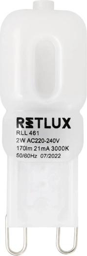Retlux G9 2 W Warm White LED Bulb