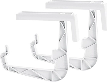 Univerzalni nosilec za korita za ograjo, bel 23,5 cm