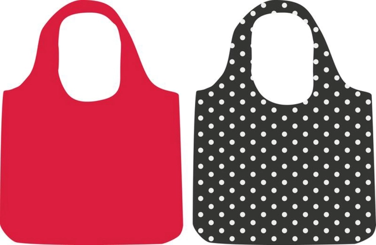 Zložljiva nakupovalna torba TORO – mešanica barv