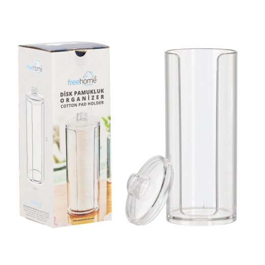 Posodica za kozmetične vatke 18 × 7 cm