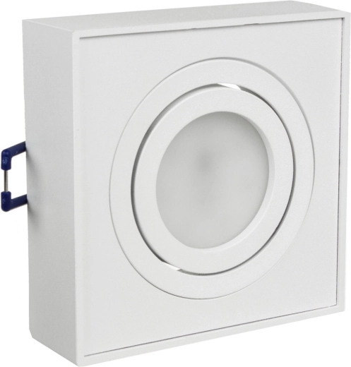 Vgradna stropna točkovna svetilka MR16/GU10 bela