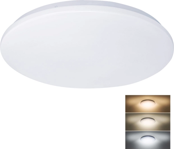 Solight Plain LED stropna svetilka 45 cm, 3CCT, 36 W