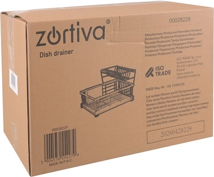 Branded Zortiva packaging