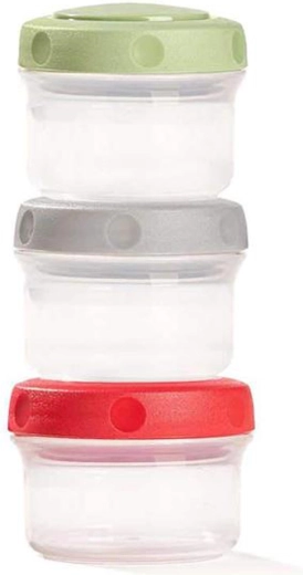 Set mini posodic za živila 3×80 ml