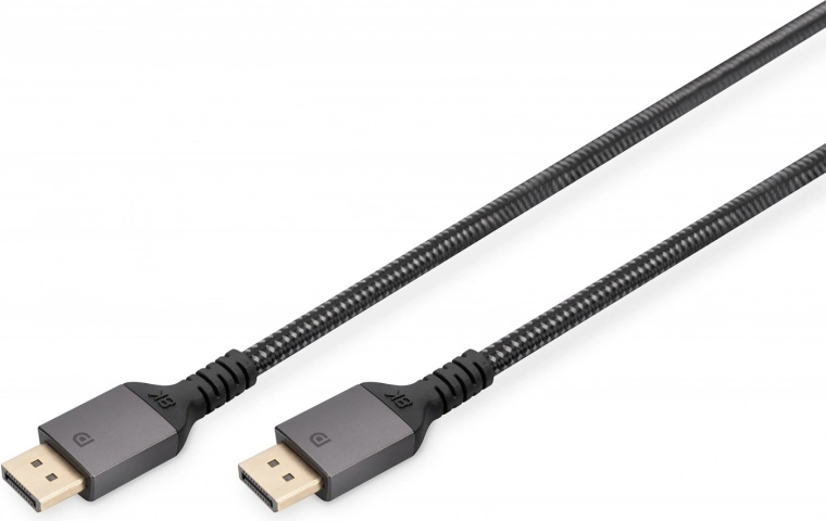 Premium povezovalni kabel DisplayPort 8K 60Hz UHD 2m črn