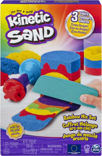Kinetic Sand – komplet mavričnih orodij