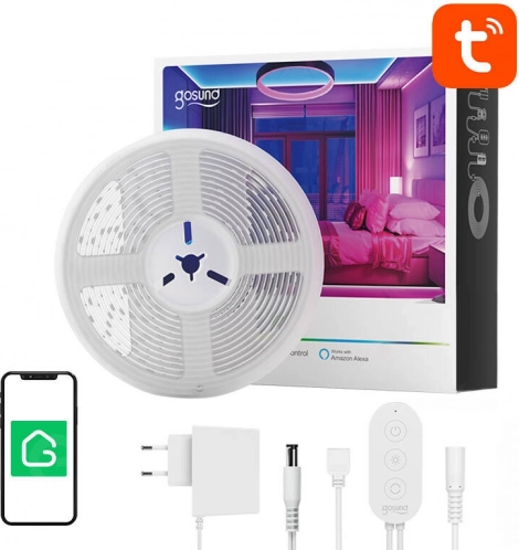 pametni wifi rgb led trak gosund 5 m s tuya