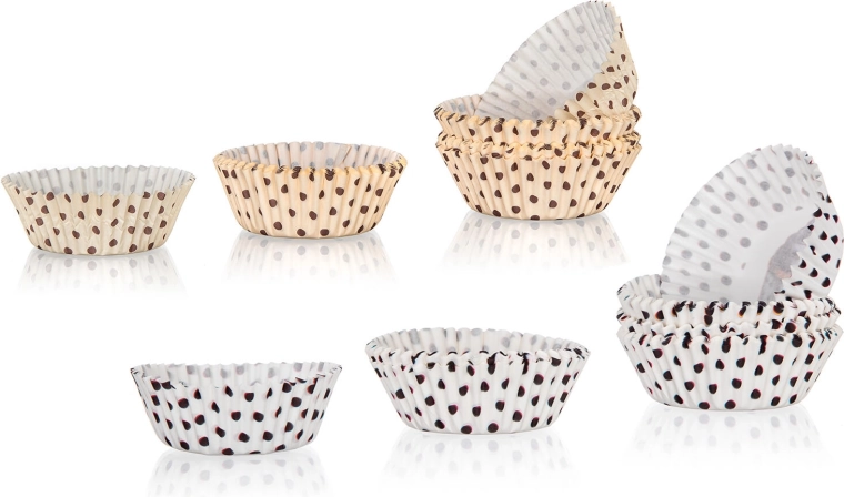 Papirnati slaščičarski modelčki DOTS mix 6 × 4,1 cm (100 kosov)