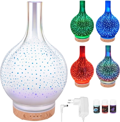 Ultrasonic mist, timer and safety shut-off