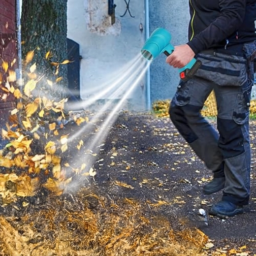 Zmogljiv zračni tok za listje in umazanijo