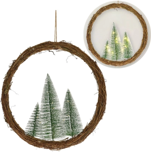 Topla LED svetloba za praznično vzdušje