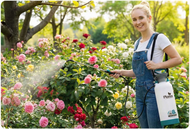 Udobno nošenje in delo med gredicami