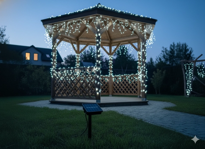 200 LED na 20 metrih za impresiven sijaj