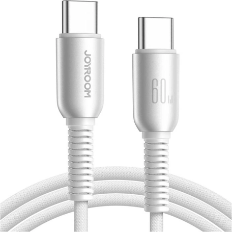 USB‑C kabel na USB‑C 60 W, 1,2 m, siv – Joyroom