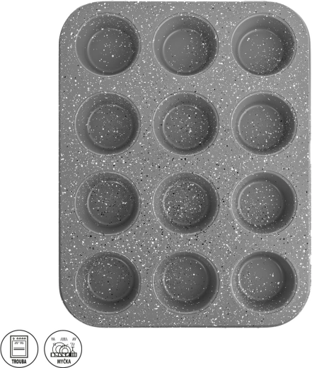 Orion GRANDE granite muffin pan for 12 muffins