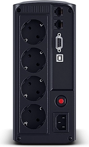 Four outlets and communication ports
