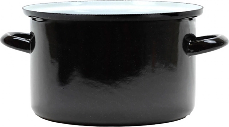 Emajliran lonec BELIS Standard 22 cm, 4,5 l s pokrovom