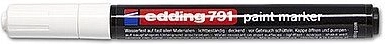 Lakiran označevalnik bel Edding 791