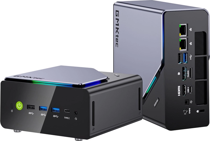 Mini PC GMKtec K12 z procesorjem Ryzen 7, 32 GB RAM in 1 TB SSD, Windows 11 Pro