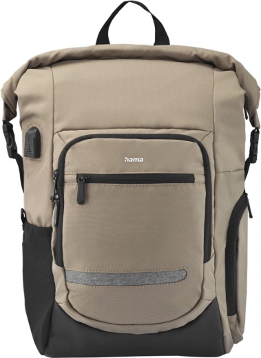 nahrbtnik za prenosnik 15,6″ Hama Terra bež