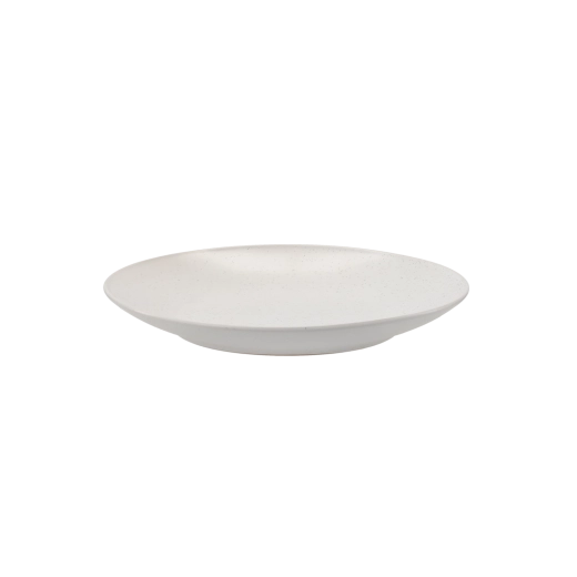 Desertni krožnik Modern 20,5 cm bel porcelan