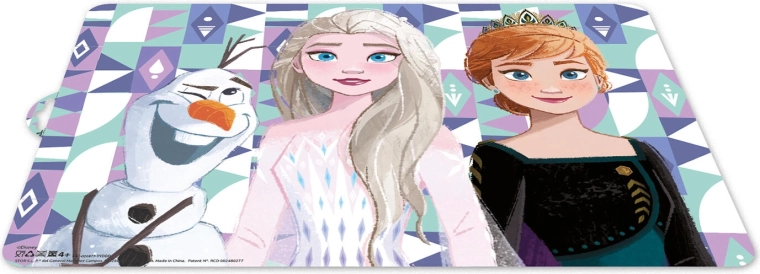 Otroški plastični pogrinjek FROZEN 44 × 30 cm, oblikovan