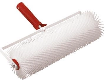 Igelasti valj 122 × 34 mm, širina 25 cm za samorazlivne izravnalne mase