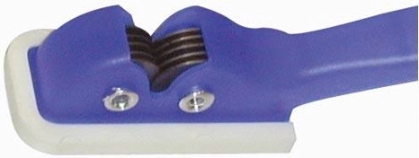 Brusilec nožev z ročajem in protizdrsno podlago, mešanica barv